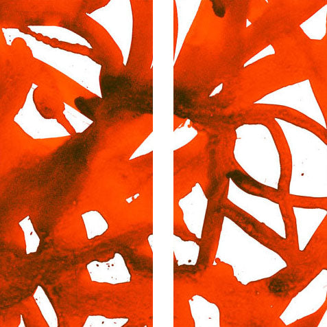 Malta Abstract Diptych