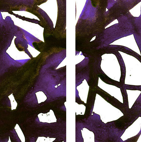 Malta Abstract Diptych