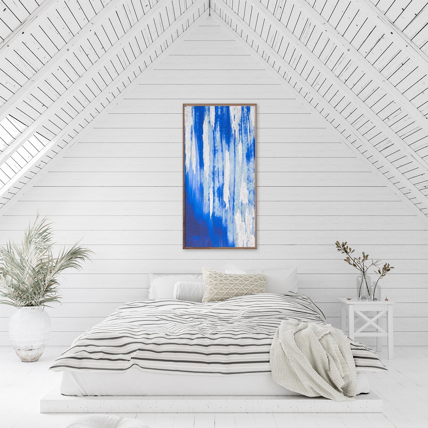 Blue Ikat 5