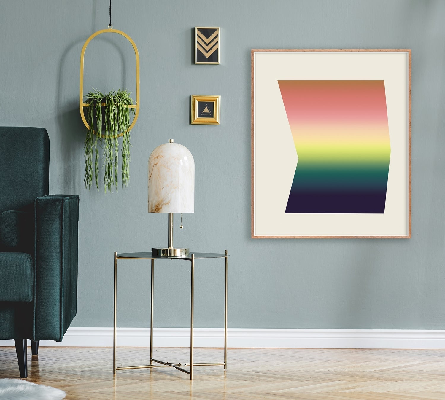 Desert Gradient Shape 3