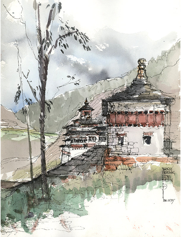 Wangd Phodrang Dzong, Bhutan