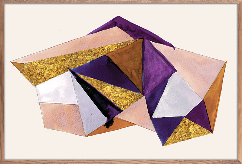 Rust Geometric Violet