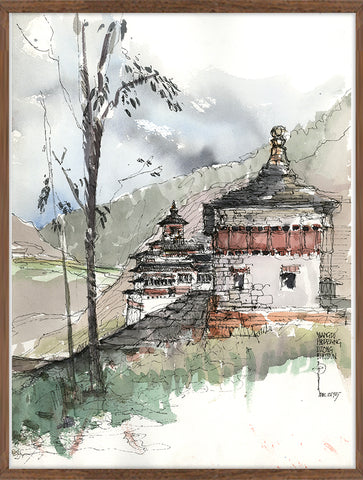 Wangd Phodrang Dzong, Bhutan