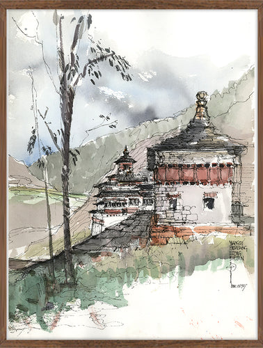 Wangd Phodrang Dzong, Bhutan